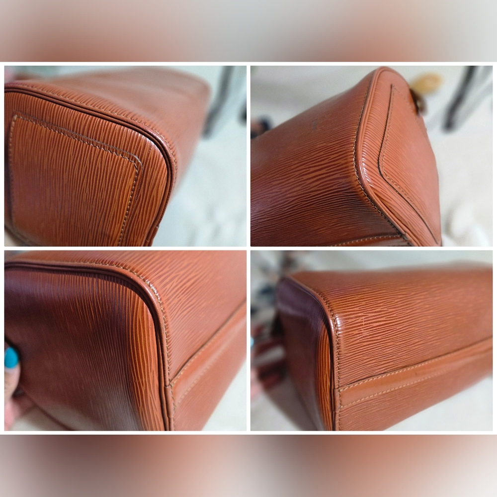 ๐ฏ Authentic Louis Vuitton Epi Speedy 25 Kenyan Fawn - Picture 12 of 16